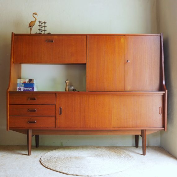 Fifties Highboard - 160x42x128cm -sold