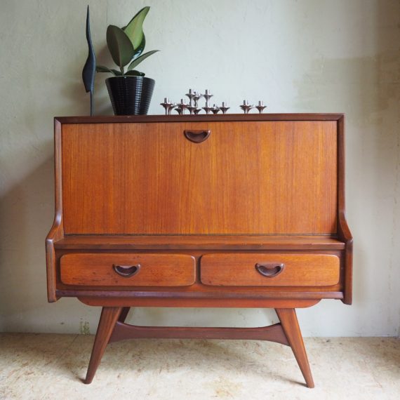 Vintage 50ies/60ies Lowboard - Dressoir - Louis van Teeffelen, Wébé - sold