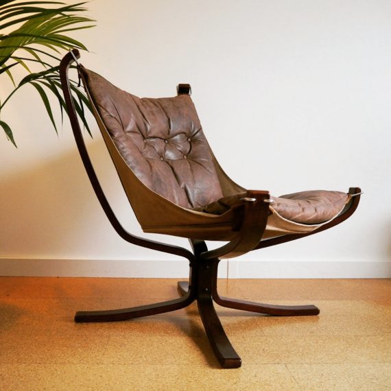 Falcon chair by Sigurd Ressel , Norway, 70's - In goede vintage staat - sold