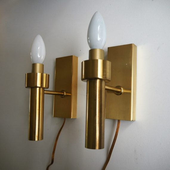 Set VITRIKA Wandlampen messing H20cm - Danish design -setprijs sold