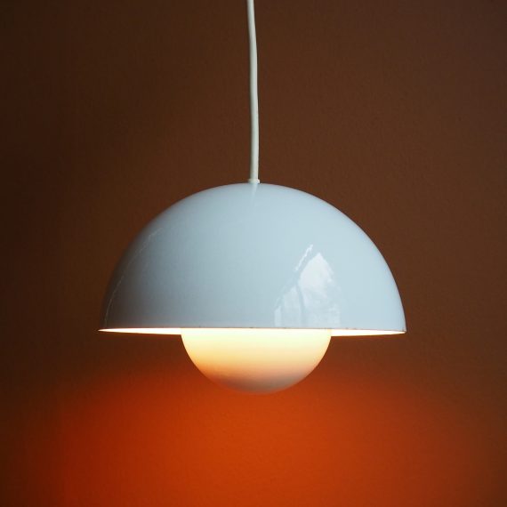 Flowerpot Hanglamp - Verner Panton voor Louis Poulsen - Vintage Danish design ø22cm - sold