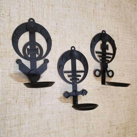 Dantoft Wand Kandelaren - Danish design - 25x15x14cm - € 45 per stuk, setprijs € 125