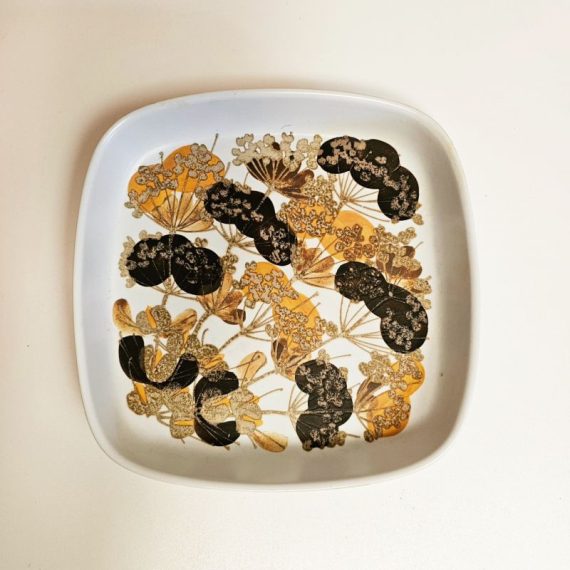 Royal Copenhagen Schaal van Ellen Malmer, type Fajance - vintage Deens design - 26x26cm - € 95